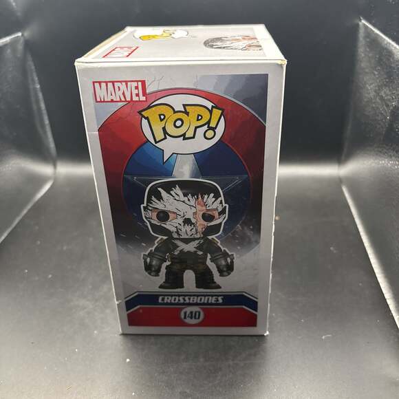 Funko Pop! Marvel Crossbones Battle Damage Civil War #140 Target Exclusive - Picture 3 of 5